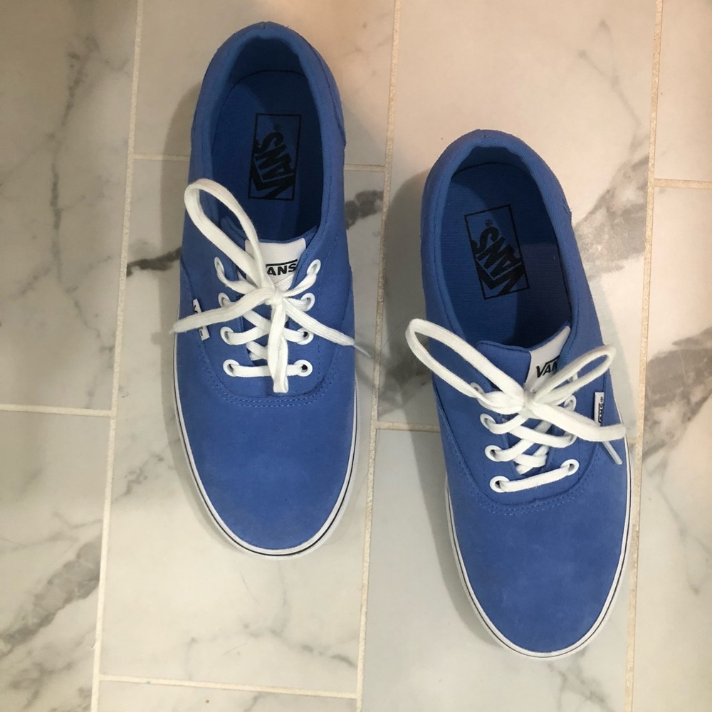 New vans!! Pretty light blue color